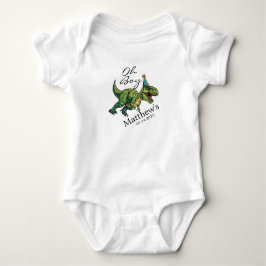 Åh, grabben! Babyskugga för spädbarn i Cute Dinosa T Shirt