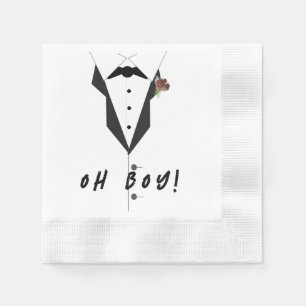 Åh, grabben! Tuxedo Pappersservett