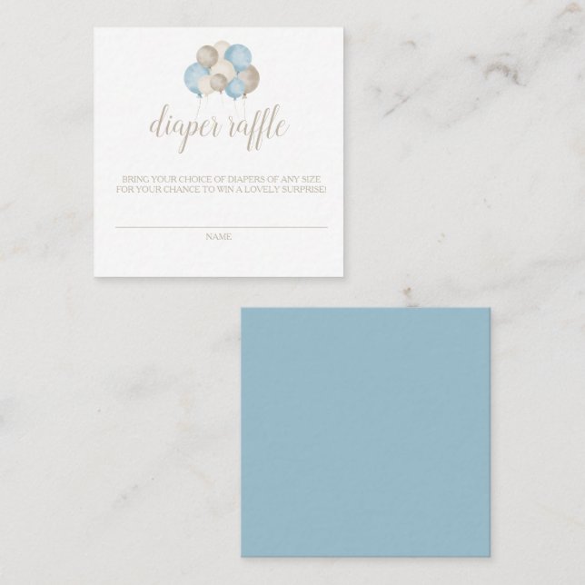 Åh, grabben! Vågfärgat bubblor - kort för hårnyans (Fram/baksida)