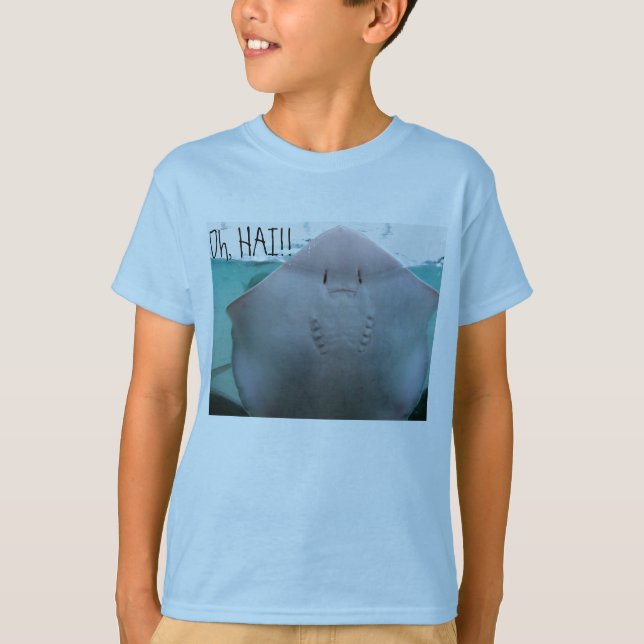 Åh Hai! Stingray Barn Tee (Framsida)