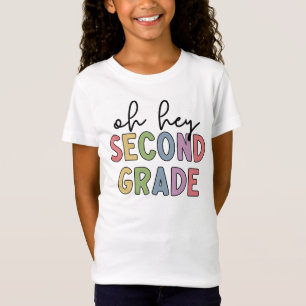 Åh hej Second Klass Andra Klass-besättningsskola T Shirt