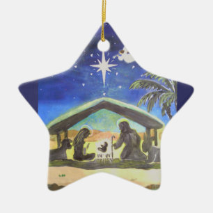 Åh! Heliga Nattstjärna Ornament