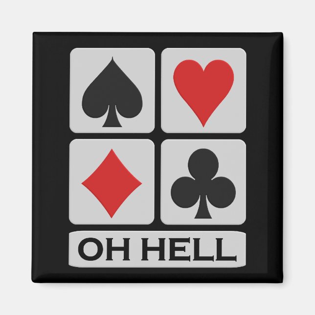 Åh helvetets magnet (Framsidan)