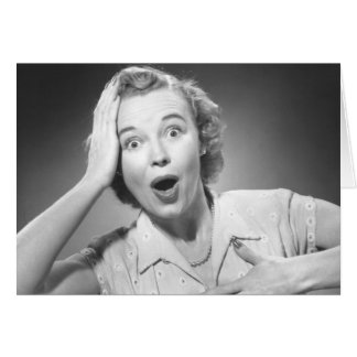 Åh, herregud! hälsningskort