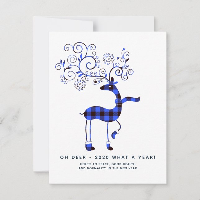 Åh Hjort 2020, vilket år! Julens Helgdagar Play (Framsida)