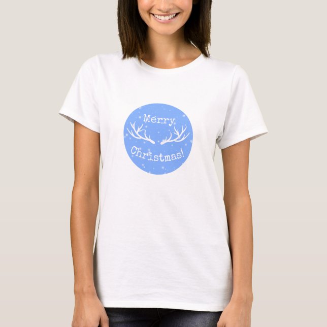 Åh Hjort, det är jul - The Shirt T (Framsida)