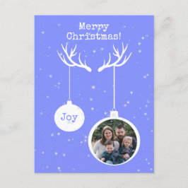 Åh Hjort, det är julkort för Helgdag Inbjudan Vykort