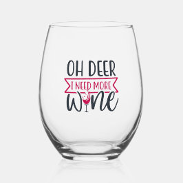 Åh Hjort jag behöver mer Vin