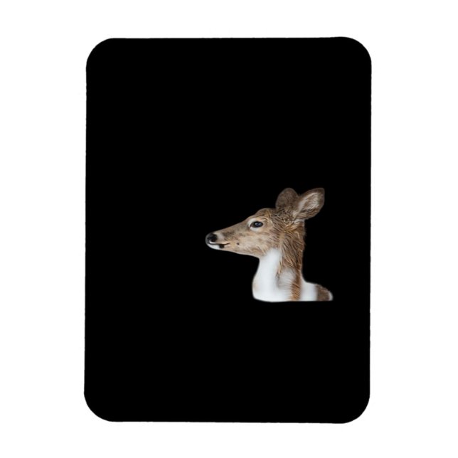 Åh hjort Minimal Modern Design Magnet (Vertikal)