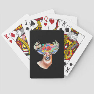Åh hjort Modern konstnärlig stil Casinokort