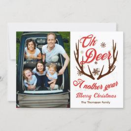 Åh, Hjort, nästa års jul Inbjudningar
