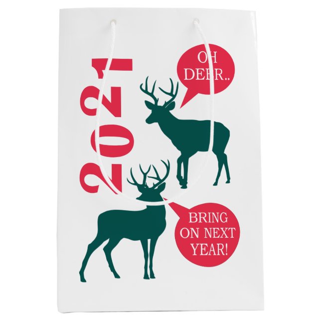 Åh Hjort Reindeer Julens Helgdag Roligt (Framsidan)