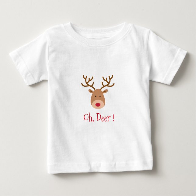 åh hjort t-shirt (Framsida)