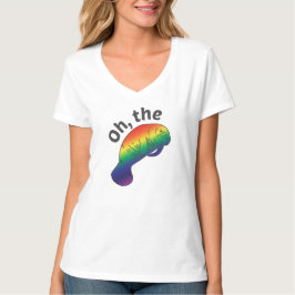Åh, Hue Manatee T-Shirt