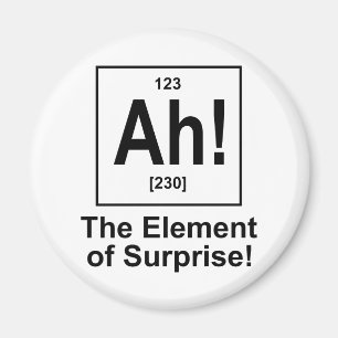 Ah! Inslag av surprise.en Magnet