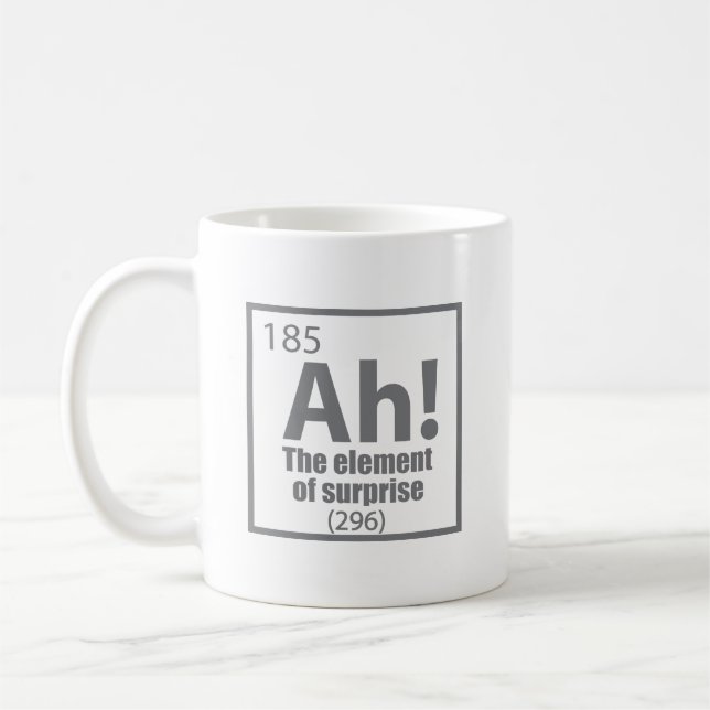 Åh! Inslag i den överraskande, nukleära Joke Kaffemugg (Vänster)