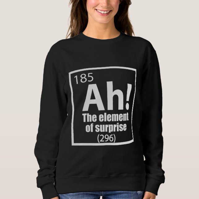 Åh! Inslag i den överraskande, nukleära Joke T Shirt (Framsida)