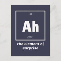 Ah Inslag of Surprise Chemistry Science Funny