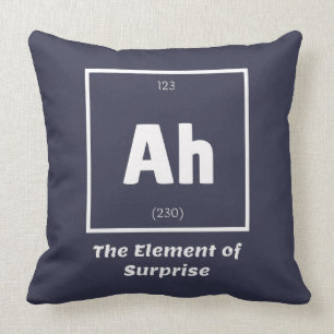 Ah Inslag of Surprise Chemistry Science Kudde