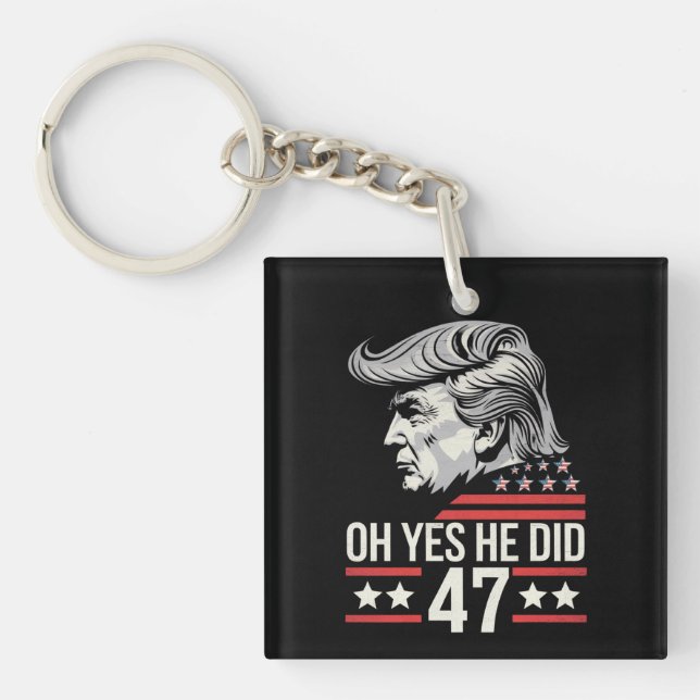 Åh ja, det gjorde han 47 Trump 2024  (Framsidan)