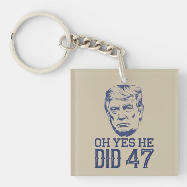 Åh ja, det gjorde han 47 Trump 2024  (Framsidan)