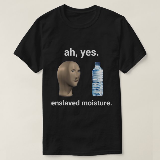 Ah Ja, slaviskt dammtorrt meme T Shirt (Design framsida)