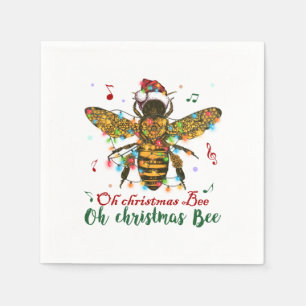Åh, julbee Åh, julbeets ljus Pappersservett
