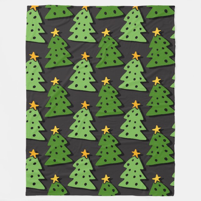 Åh Julgran 60 x 80 Fleece Blanket (Framsidan)
