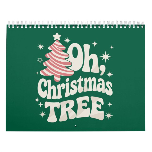 Åh julgran ljus god jul jul  kalender (Omslag)