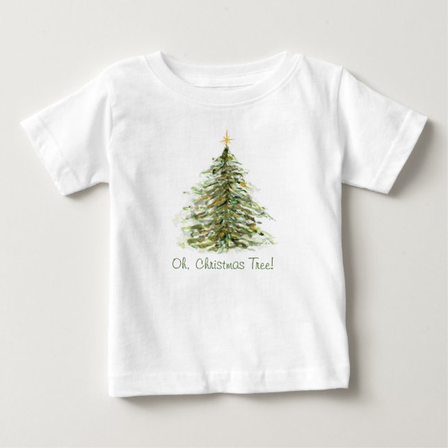 Åh, Julgran T Shirt (Framsida)
