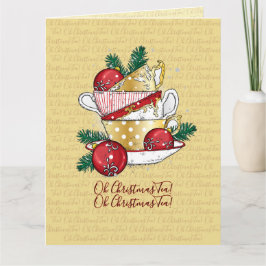 Åh, jultea! kort