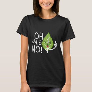 Åh Kale No Vegan Shirt Vegetarian Veggie Tee