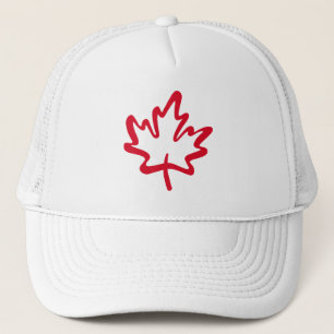 Åh, Kanada! Dag Big Red Canadain Maple Löv Keps