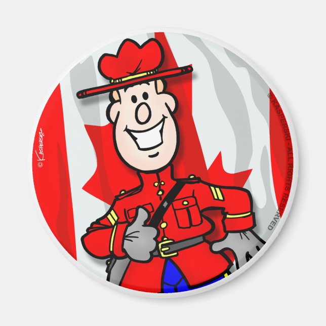 Åh Kanada, EH! Magnet (Framsidan)