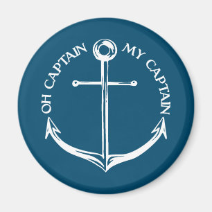 Åh kapten Min kapten Magnet