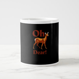 Åh Kära Trendigt Rent Design Jumbo Mugg