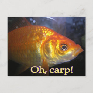 Åh, karp! vykort