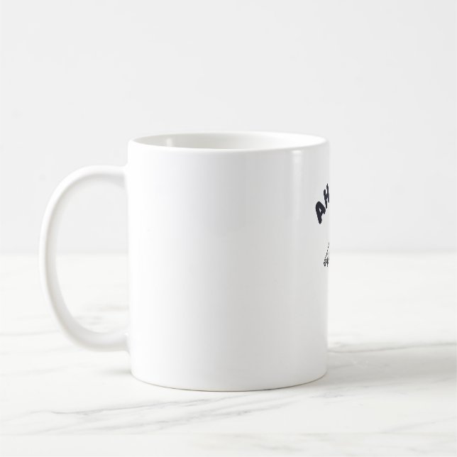 Ah Men rullskridskoåkning tro vektor design_1 Kaffemugg (Vänster)
