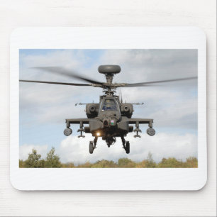 ah militär för 64 apache longbowhelocopter musmatta