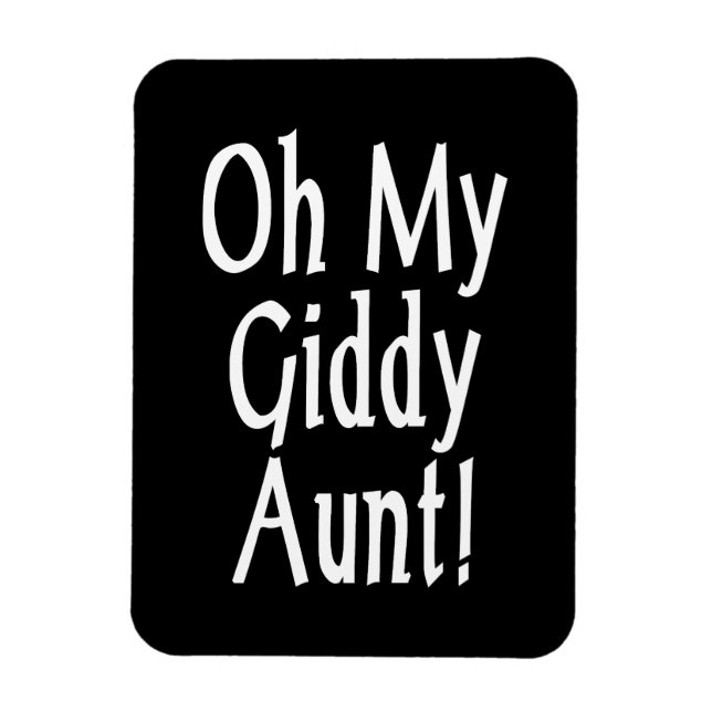 Åh, min Giddy Moster! Magnet (Vertikal)