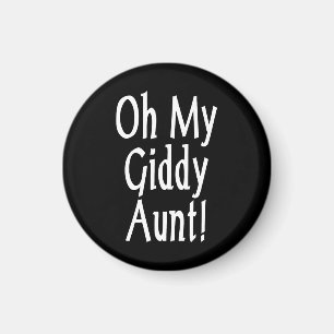 Åh, min Giddy Moster! Magnet