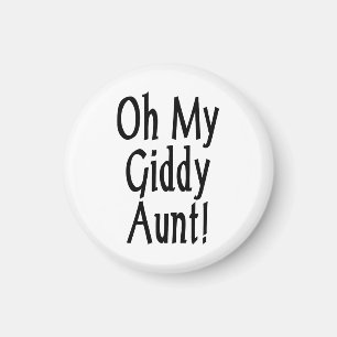 Åh, min Giddy Moster! Magnet