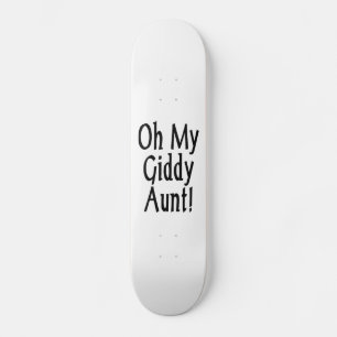 Åh, min Giddy Moster! Mini Skateboard Bräda 18,5 Cm