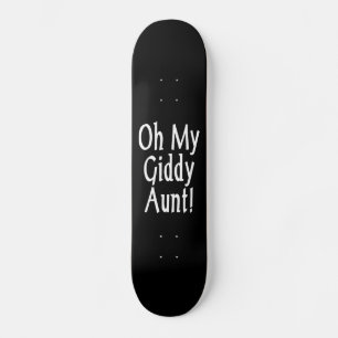 Åh, min Giddy Moster! Mini Skateboard Bräda 18,5 Cm