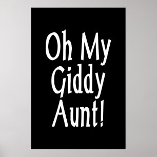 Åh, min Giddy Moster! Poster