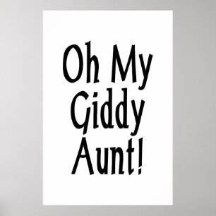 Åh, min Giddy Moster! Poster