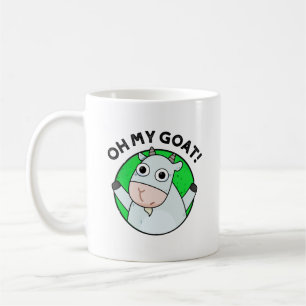 Åh, min Goat Funny Animal Pun Kaffemugg