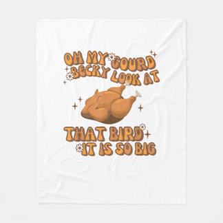 Åh, min Gourd Becky, titta på det där fågel Chicke Fleecefilt