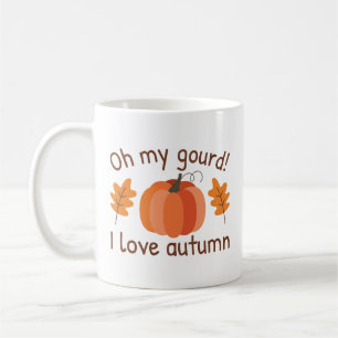 Åh, min gourd i Kärlek höst Kaffemugg