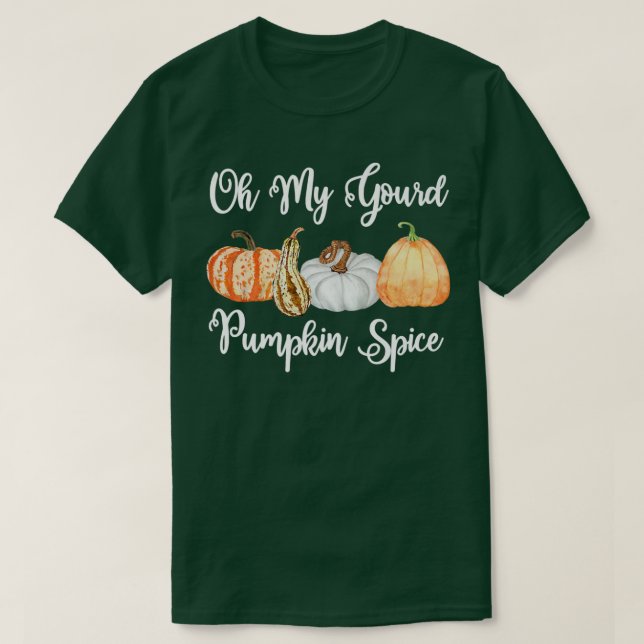 Åh, min gourd pumpa, söt höstpumpor faller t shirt (Design framsida)